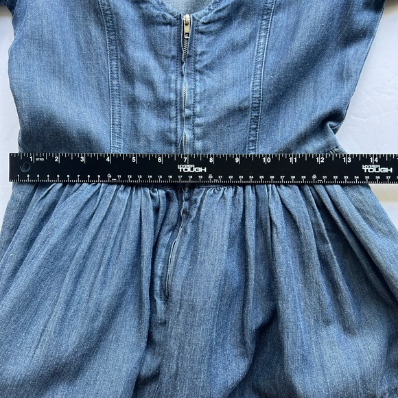 En Saison Pixie Mini Dress in Denim Size XS NWT - Picture 6 of 7